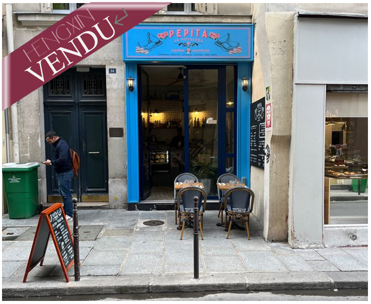 commerce en vente sur PARIS (75003)